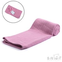 CBP60-DP: Dusty Pink Deluxe Personalisation Cellular Cotton Blanket